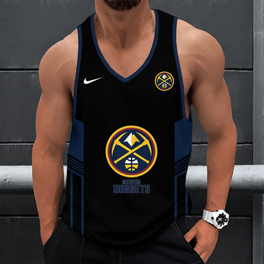 [HOT DEAL] NEW CUSTOMIZED NBA08 DNU DENVER NUGGETS UNISEX TANK TOP
