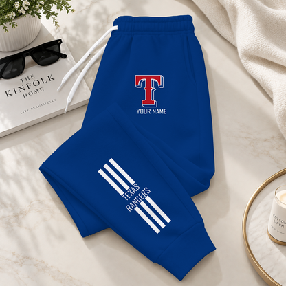 [FLASH SALE] NEW CUSTOMIZED MLB08 TRS TEXAS RANGERS SWEATPANTS