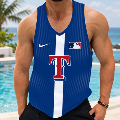 [FLASH SALE] NEW CUSTOMIZED MLB08 TRS TEXAS RANGERS UNISEX TANK TOP
