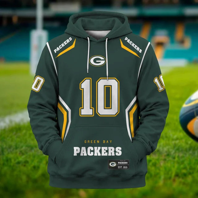 [SPECIAL OFFER] NEW CUSTOMIZED NFL08 GBP GREEN BAY PACKERS T-SHIRT, HOODIE, ZIP HOODIE
