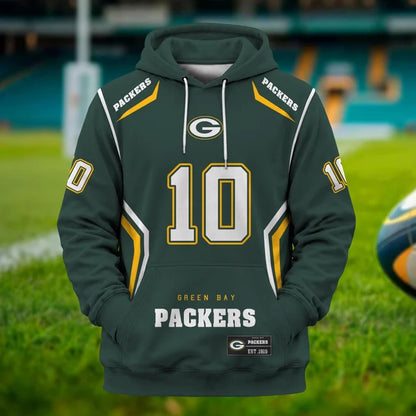 [SPECIAL OFFER] NEW CUSTOMIZED NFL08 GBP GREEN BAY PACKERS T-SHIRT, HOODIE, ZIP HOODIE