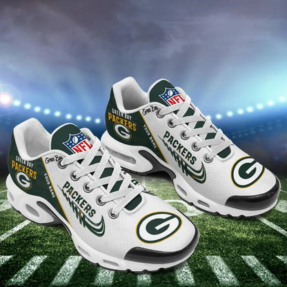 [SPECIAL OFFER] NEW CUSTOMIZED NFL08 GBP GREEN BAY PACKERS AIR MAX PLUS SNEAKERS
