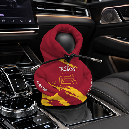 [FAN FAVORITE] NEW CUSTOMIZED NCAA CWS09 USC USC TROJANS AUTOMOTIVE HOODIE SHIFT KNOB COVER