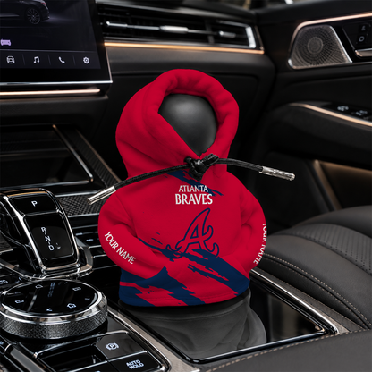 [FLASH SALE] NEW CUSTOMIZED MLB09 ABS ATLANTA BRAVES AUTOMOTIVE HOODIE SHIFT KNOB COVER