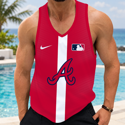 [FLASH SALE] NEW CUSTOMIZED MLB09 ABS ATLANTA BRAVES UNISEX TANK TOP
