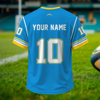 [SPECIAL OFFER] NEW CUSTOMIZED NFL09 LAC LOS ANGELES CHARGERS T-SHIRT, HOODIE, ZIP HOODIE