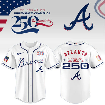 [FLASH SALE] NEW CUSTOMIZED MLB09 ABS ATLANTA BRAVES BASEBALL JERSEY