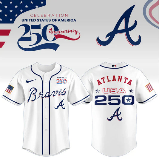 [FLASH SALE] NEW CUSTOMIZED MLB09 ABS ATLANTA BRAVES BASEBALL JERSEY
