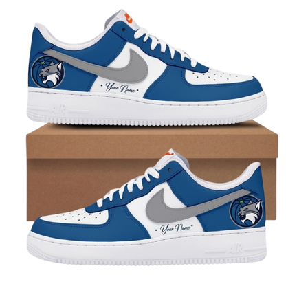 LIMITED EDITION - NEW CUSTOMIZED WNBA09 MNL MINNESOTA LYNX AF1 SNEAKERS