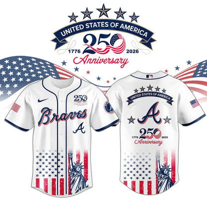 [FLASH SALE] NEW CUSTOMIZED MLB09 ABS ATLANTA BRAVES BASEBALL JERSEY