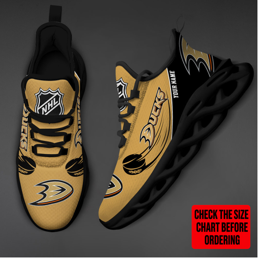 [SUPER SALE] NEW CUSTOMIZED NHL09 AHD ANAHEIM DUCKS CLUNKY SNEAKERS