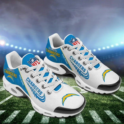 [SPECIAL OFFER] NEW CUSTOMIZED NFL09 LAC LOS ANGELES CHARGERS AIR MAX PLUS SNEAKERS