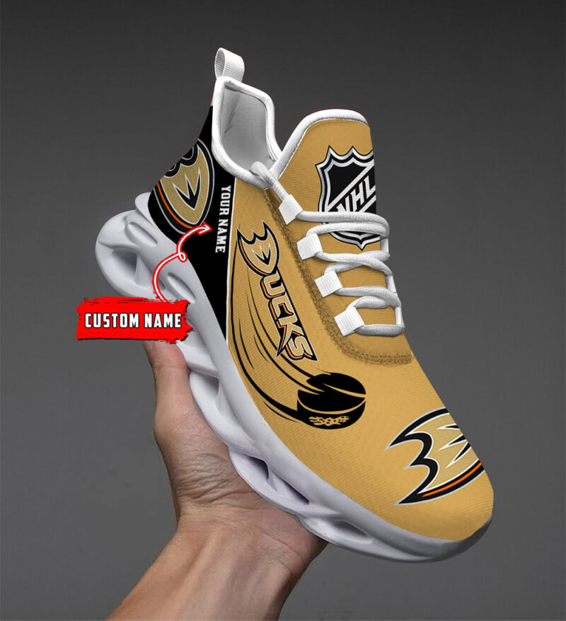 [SUPER SALE] NEW CUSTOMIZED NHL09 AHD ANAHEIM DUCKS CLUNKY SNEAKERS
