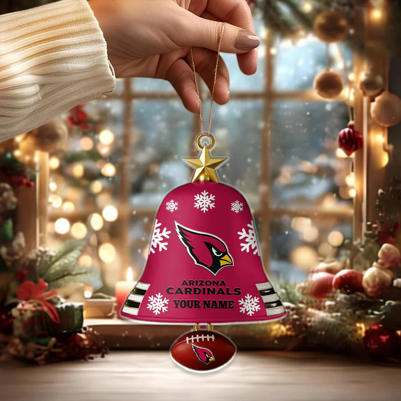 [SPECIAL OFFER] NEW CUSTOMIZED NFL20 ARC ARIZONA CARDINALS CHRISTMAS ACRYLIC ORNAMENT