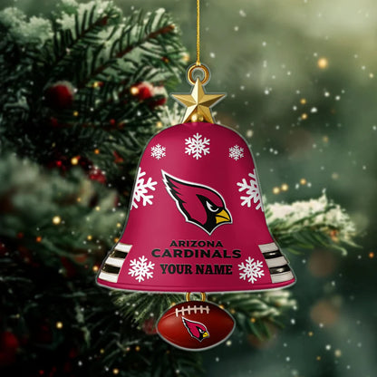 [SPECIAL OFFER] NEW CUSTOMIZED NFL20 ARC ARIZONA CARDINALS CHRISTMAS ACRYLIC ORNAMENT