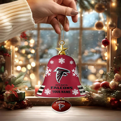 [SPECIAL OFFER] NEW CUSTOMIZED NFL18 ATF ATLANTA FALCONS CHRISTMAS ACRYLIC ORNAMENT