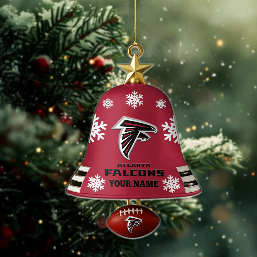 [SPECIAL OFFER] NEW CUSTOMIZED NFL18 ATF ATLANTA FALCONS CHRISTMAS ACRYLIC ORNAMENT
