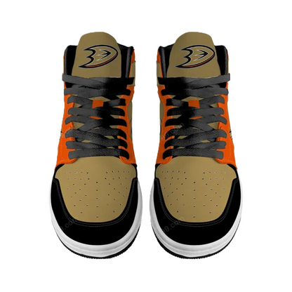[SUPER SALE] NEW CUSTOMIZED NHL09 AH DUCKS AIR JORDAN SNEAKERS