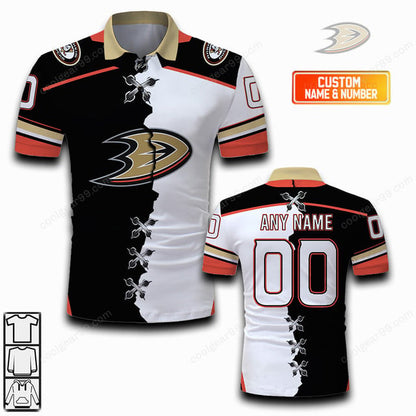 LIMITED EDITION - NEW CUSTOMIZED NHL09 AHD ANAHEIM DUCKS UNISEX T-SHIRT, POLO, HOODIE & JACKETS