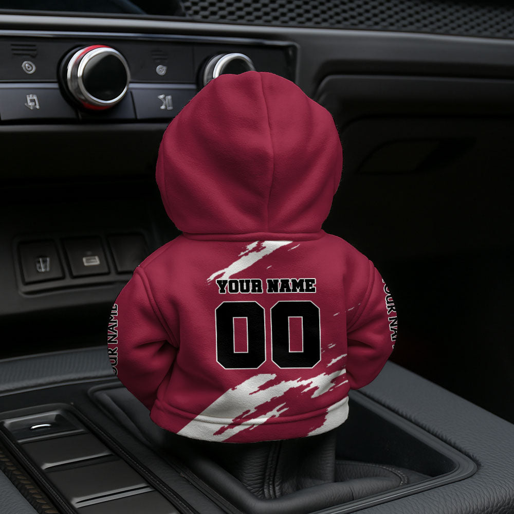 [SPECIAL OFFER] NEW CUSTOMIZED NFL20 ARC ARIZONA CARDINALS CAR HOODIE SHIFT KNOB COVER