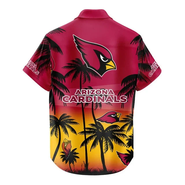 [SPECIAL OFFER] NEW CUSTOMIZED NFL20 ARC ARIZONA CARDINALS UNISEX HAWAIIAN SHIRT & SHORTS SET