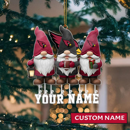 [SPECIAL OFFER] NEW CUSTOMIZED NFL20 ARC ARIZONA CARDINALS CHRISTMAS ACRYLIC ORNAMENT