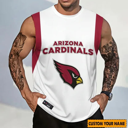 [SPECIAL OFFER] NEW CUSTOMIZED NFL20 ARC ARIZONA CARDINALS TANKTOP & GYM SHIRT