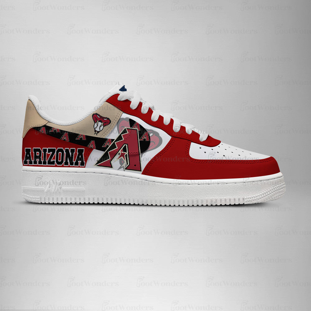 [FLASH SALE] NEW CUSTOMIZED MLB07 AZ DIAMONDBACKS AF1 SHOES