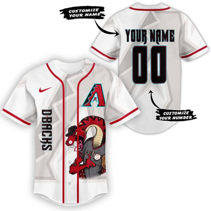 [FLASH SALE] NEW CUSTOMIZED MLB07 AZ DIAMONDBACKS BASEBALL JERSEY