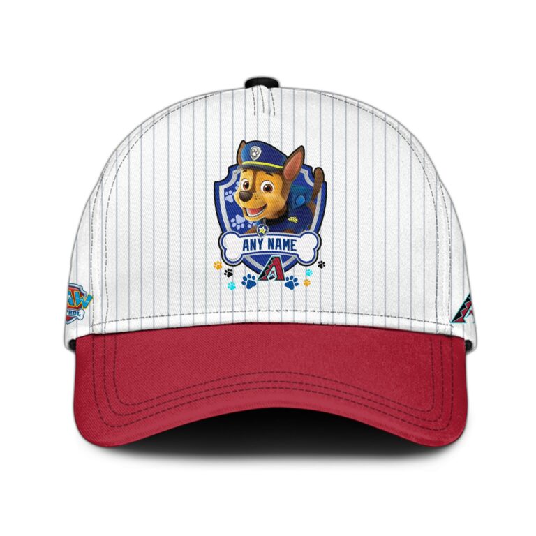 [FLASH SALE] NEW CUSTOMIZED MLB07 ADS ARIZONA DIAMONDBACKS x PAW PATROL BASEBALL JERSEY & CAP