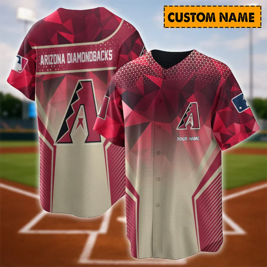 [FLASH SALE] NEW CUSTOMIZED MLB07 AZ DIAMONDBACKS BASEBALL JERSEY