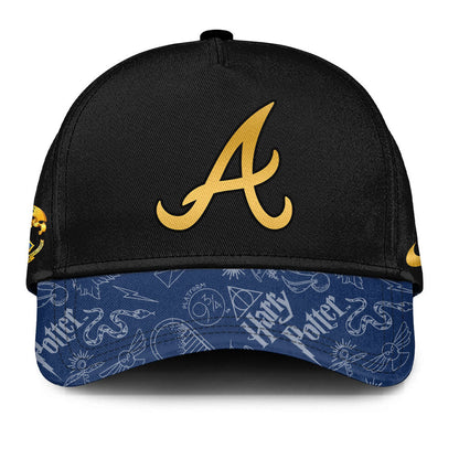 [FLASH SALE] NEW CUSTOMIZED MLB09 AT BRAVES x HARRY POTTER BASEBALL JERSEY & CAP