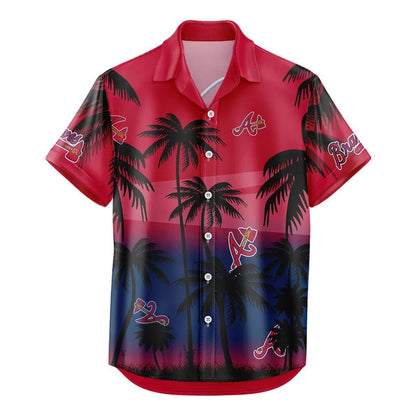 [FLASH SALE] NEW CUSTOMIZED MLB09 ABS ATLANTA BRAVES UNISEX HAWAIIAN SHIRT & SHORTS SET