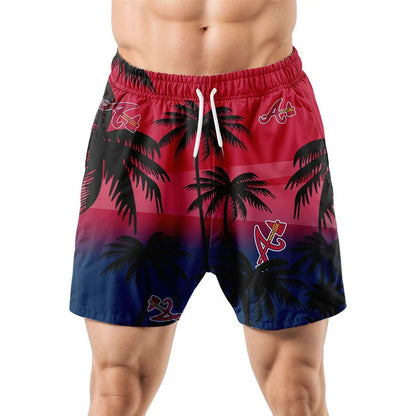 [FLASH SALE] NEW CUSTOMIZED MLB09 ABS ATLANTA BRAVES UNISEX HAWAIIAN SHIRT & SHORTS SET