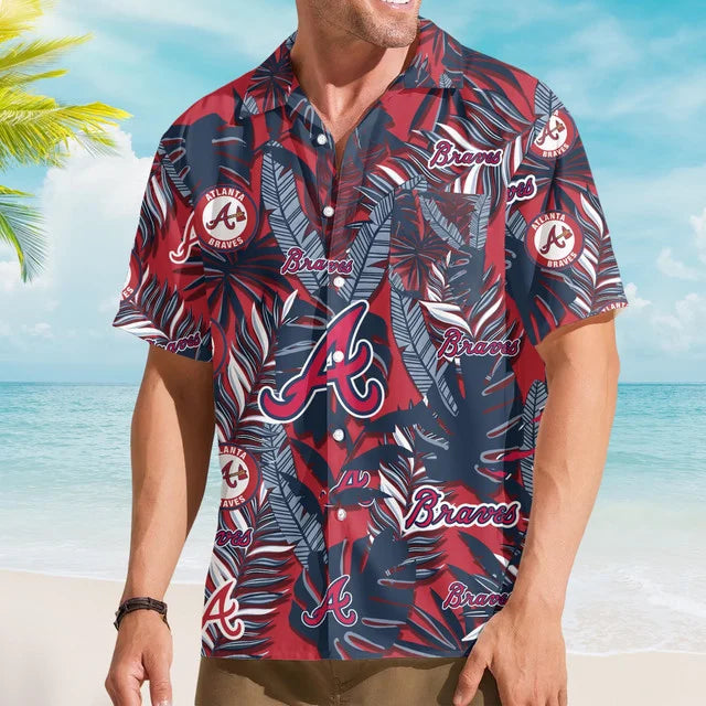 [FLASH SALE] NEW CUSTOMIZED MLB09 ABS ATLANTA BRAVES UNISEX HAWAIIAN SHIRT