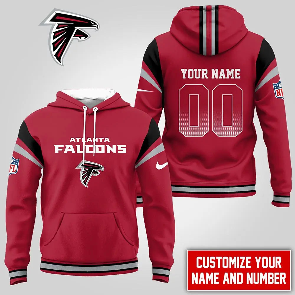 [SPECIAL OFFER] NEW CUSTOMIZED NFL18 ATF ATLANTA FALCONS T-SHIRT, HOODIE, ZIP HOODIE