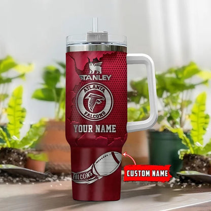 [SPECIAL OFFER] NEW CUSTOMIZED NFL18 ATF ATLANTA FALCONS TUMBLER CUP