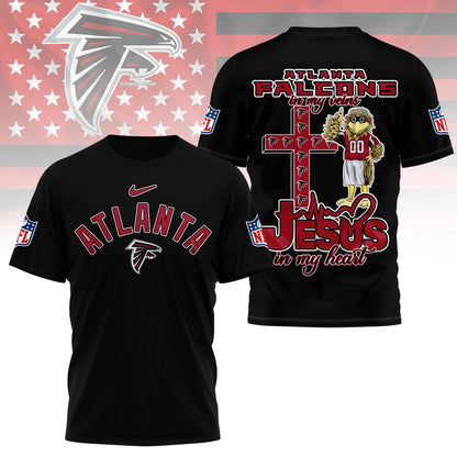 [SPECIAL OFFER] NEW CUSTOMIZED NFL18 ATF ATLANTA FALCONS T-SHIRT | MULTIPLE COLORS AVAILABLE
