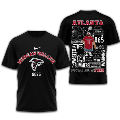 [SPECIAL OFFER] NEW CUSTOMIZED NFL18 ATF ATLANTA FALCONS T-SHIRT | MULTIPLE COLORS AVAILABLE