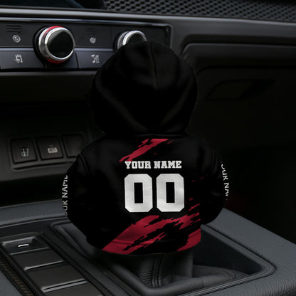 [SPECIAL OFFER] NEW CUSTOMIZED NFL18 ATF ATLANTA FALCONS CAR HOODIE SHIFT KNOB COVER