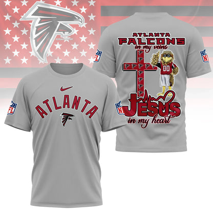 [SPECIAL OFFER] NEW CUSTOMIZED NFL18 ATF ATLANTA FALCONS T-SHIRT | MULTIPLE COLORS AVAILABLE