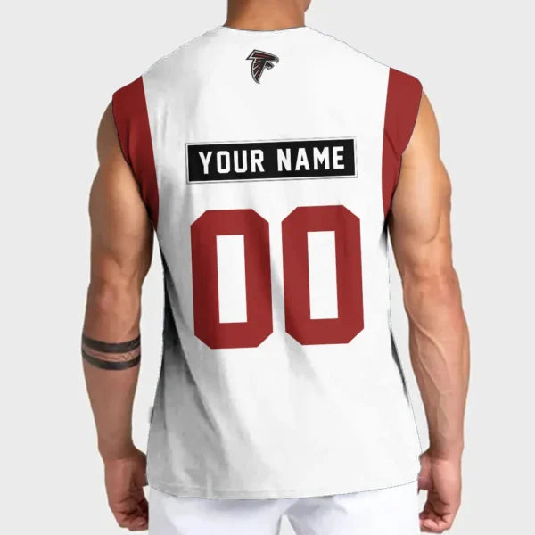 [SPECIAL OFFER] NEW CUSTOMIZED NFL18 ATF ATLANTA FALCONS TANKTOP & GYM SHIRT