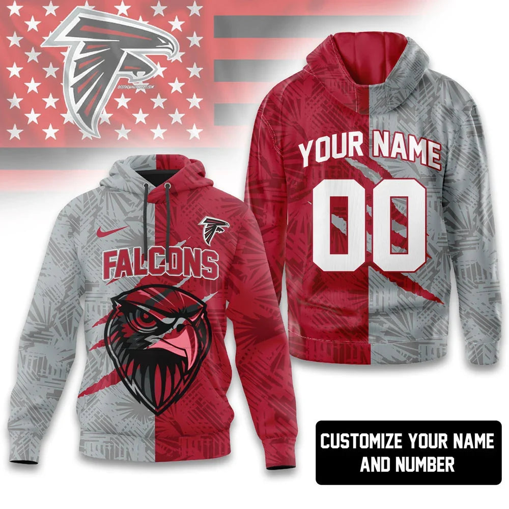 [SPECIAL OFFER] NEW CUSTOMIZED NFL18 ATF ATLANTA FALCONS T-SHIRT, HOODIE, ZIP HOODIE