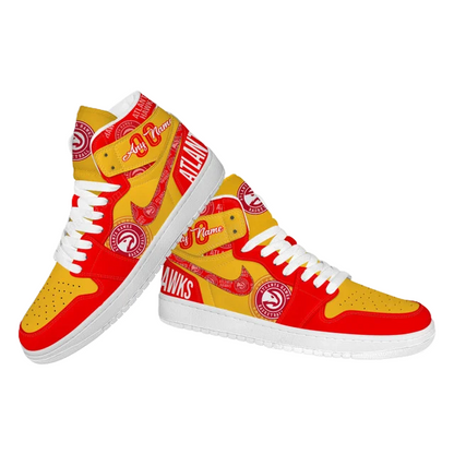 [HOT DEAL] NEW CUSTOMIZED NBA17 AHA ATLANTA HAWKS AIR JORDAN SNEAKERS