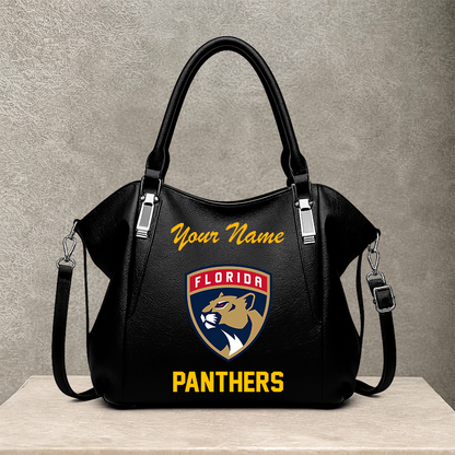 [SUPER SALE] NEW CUSTOMIZED NHL01 FPT FLORIDA PANTHERS SHOULDER HANDBAG