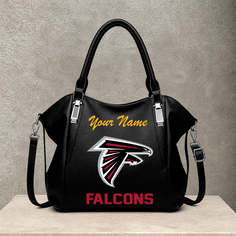 [SPECIAL OFFER] NEW CUSTOMIZED NFL18 ATF ATLANTA FALCONS SHOULDER HANDBAG