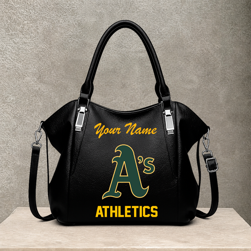 [FLASH SALE] NEW CUSTOMIZED MLB23 OAS OAKLAND ATHLETICS SHOULDER HANDBAG