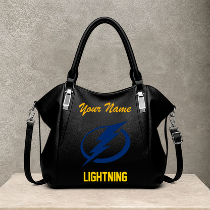[SUPER SALE] NEW CUSTOMIZED NHL12 TPL TAMPA BAY LIGHTNING SHOULDER HANDBAG