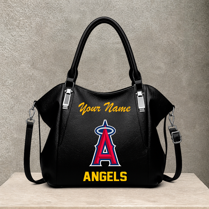 [FLASH SALE] NEW CUSTOMIZED MLB27 LAA LOS ANGELES ANGELS SHOULDER HANDBAG