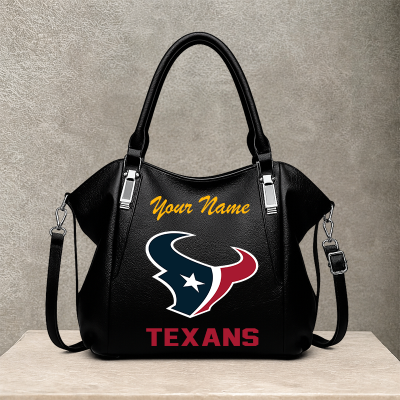 [SPECIAL OFFER] NEW CUSTOMIZED NFL15 HTT HOUSTON TEXANS SHOULDER HANDBAG